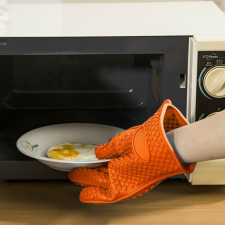  Sütőkesztyű, konyhai edényfogó kesztyű, szilikon kesztyű 1 db lakástextília