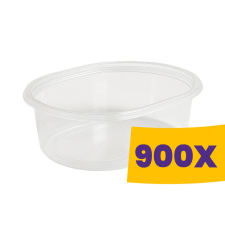  Svéd tál Ovális - PP 375ml (Karton - 900 db) papírárú, csomagoló és tárolóeszköz