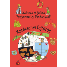 Sven Nordqvist - Színezz és játssz Pettsonnal és Findusszal! - Karácsonyi fejtörők egyéb könyv