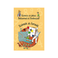  Sven Nordqvist - Színezz és játssz Pettsonnal Findusszal! Számok formák gyermek- és ifjúsági könyv