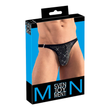 Svenjoyment - strasszos férfi tanga (fekete) boxer, férfi alsó