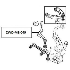 SWAG lengőkar kerékfelfüggesztés első tengely jobb,acél,csapággyal autóalkatrész