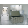 Swalt Alumínium doboz, szállítóláda szerszámos láda 120 liter 3 mm alumíniumvastagság ipari felhasználásra kiváló
