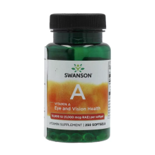 Swanson A-10000 250 gélkapszula vitamin és táplálékkiegészítő