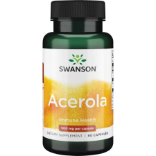 Swanson Acerola 500mg 60 kapszula vitamin és táplálékkiegészítő