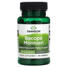Swanson Bacopa Monnieri 50mg 90 kapszula vitamin és táplálékkiegészítő