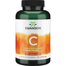 Swanson C-Vitamin csipkebogyóval 1000mg 90 kapszula vitamin és táplálékkiegészítő
