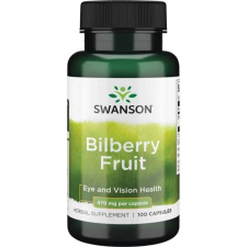 SWANSON FEKETE ÁFONYA KAPSZULA 100DB vitamin és táplálékkiegészítő