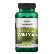 Swanson Full Spectrum Wild Yam (szőrös Smlditec), 400 mg, 60 kapszula vitamin és táplálékkiegészítő