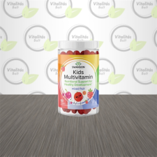 Swanson Gyerek Multivitamin gumivitamin - 60 db vitamin és táplálékkiegészítő