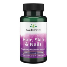 Swanson Hair, Skin & Nails 60 tabletta Haj, bőr, köröm komplex vitamin és táplálékkiegészítő