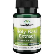 Swanson Holy Basil Extract 400mg (Szent bazsalikom - Tulsi) 60 kapszula vitamin és táplálékkiegészítő