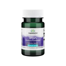 Swanson Iron (vas-fumarát) 18mg - 60 db vitamin és táplálékkiegészítő