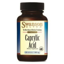 Swanson Kaprilsav 600mg 60 kapszula vitamin és táplálékkiegészítő