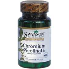 Swanson Króm Pikolinát kapszula 100db vitamin és táplálékkiegészítő
