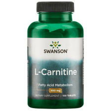 Swanson L-Carnitine 500mg 100 kapszula vitamin és táplálékkiegészítő