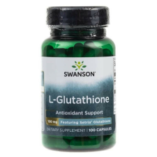  Swanson L-GLUTATHIONE 100mg 100 kapszula vitamin és táplálékkiegészítő