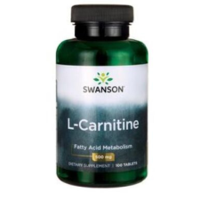 Swanson L-Karnitin, 100 tabletta vitamin és táplálékkiegészítő