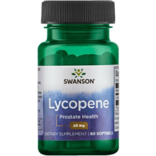 Swanson Lycopene (Likopin) 20mg 60 lágyzselatin kapszula vitamin és táplálékkiegészítő