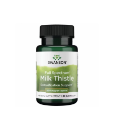 Swanson Máriatövis Kivonat - Milk Thistle (30 Kapszula) vitamin és táplálékkiegészítő