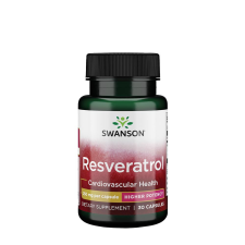 Swanson Resveratrol - Higher Potency 250 MG (30 Kapszula) vitamin és táplálékkiegészítő