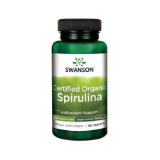 Swanson Spirulina alga (Minősített Organikus) 500 mg - 180 db vitamin és táplálékkiegészítő