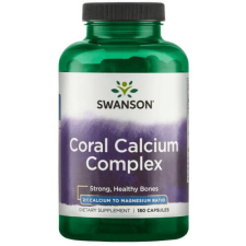 Swanson Swanson Coral Calcium Complex 180 kapszula vitamin és táplálékkiegészítő