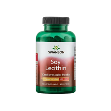 Swanson Szója lecitin (GMO-mentes) 1200 mg - 90 db lágyzselatin kapszula vitamin és táplálékkiegészítő