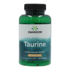  SWANSON TAURINE 500MG KAPSZ. 100DB gyógyhatású készítmény
