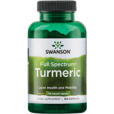  Swanson TURMERIC (Kurkuma) 720mg 100 kapszula vitamin és táplálékkiegészítő