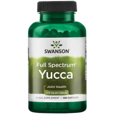 Swanson Yucca (pálma gyökér) 500mg 100 kapszula Swanson vitamin és táplálékkiegészítő