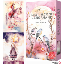  Sweet Blossom Lenormand (Lenormandkarten auf Deutsch) idegen nyelvű könyv