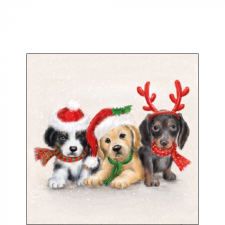 Sweet Dogs papírszalvéta 25x25cm, 20db-os papírárú, csomagoló és tárolóeszköz