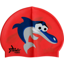 Swimfit Úszósapka Swimfit delfines piros úszófelszerelés