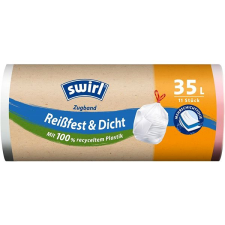 Swirl összehúzható hulladékgyűjtő zsákok 35 l, 11 db tisztító- és takarítószer, higiénia