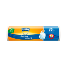 Swirl szemeteszsák köthető füles 35 L, 15 db tisztító- és takarítószer, higiénia