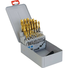 SWISS 1-13.00mm x 0.5mm hss-tin fúrókészlet 25 darabos fúrószár