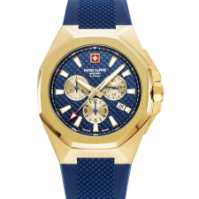 Swiss Alpine Military 7005.9815 Typhoon Chronograph Mens Watch 42mm 10ATM, karóra
