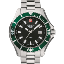 Swiss Alpine Military 7040.1134 diver 45mm 10ATM, karóra