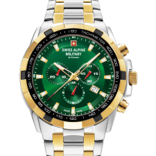 Swiss Alpine Military 7043.9144 Star Fighter Chronograph Mens Watch 47mm 10ATM, karóra