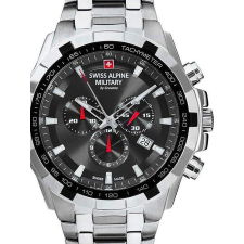 Swiss Alpine Military 7043.9237 sapphire crystal Chronograph Mens Watch, férfi karóra