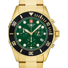 Swiss Alpine Military 7053.9114 Chronograph Mens Watch 42mm 10ATM, karóra