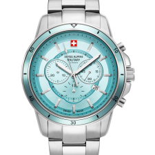 Swiss Alpine Military 7089.9131 Chronograph Mens Watch 44mm 10ATM, férfi karóra