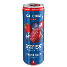 Swiss Laboratory Kálcium erdei gyümölcs ízű szénsavas ital - 250ml üdítő, ásványviz, gyümölcslé