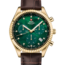 Swiss Military SM30207.08 Elegant Chronograph Ladies Watch 38mm 5ATM, karóra