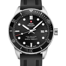 Swiss Military SM34088.07 Diver Quartz Mens Watch 42mm 20ATM, karóra