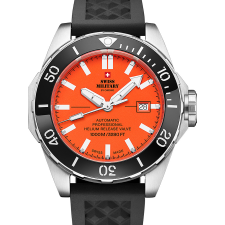 Swiss Military SMA34092.06 Automatic Diver Mens Watch 45mm 100ATM, karóra