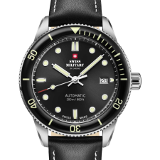 Swiss Military SMA34106.05 Mens Watch Automatic Diver 42mm 20ATM, karóra