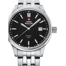 Swiss Military SMP36009.01 Mens Watch 41mm 5 ATM, karóra