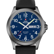 Swiss Military SMP36040.32 Mens Watch Day-Date Quartz 42mm 5ATM, karóra
